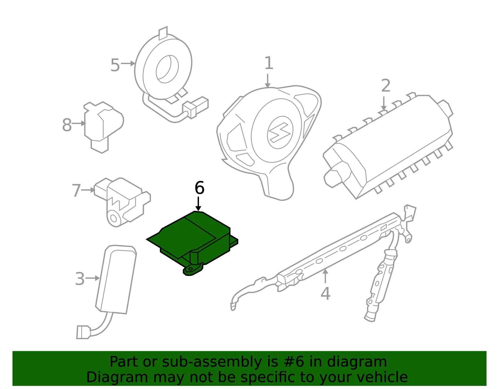 Diagnostic Module - Nissan (K8820-6GC0A) - view 2