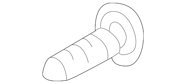 Fog Lamp Assembly Screw - Kia (K9976-90512B)