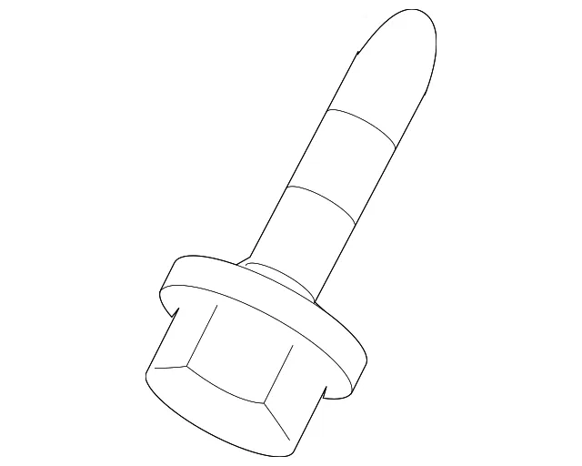 License Lamp Bolt - Kia (K9G66-00625B)