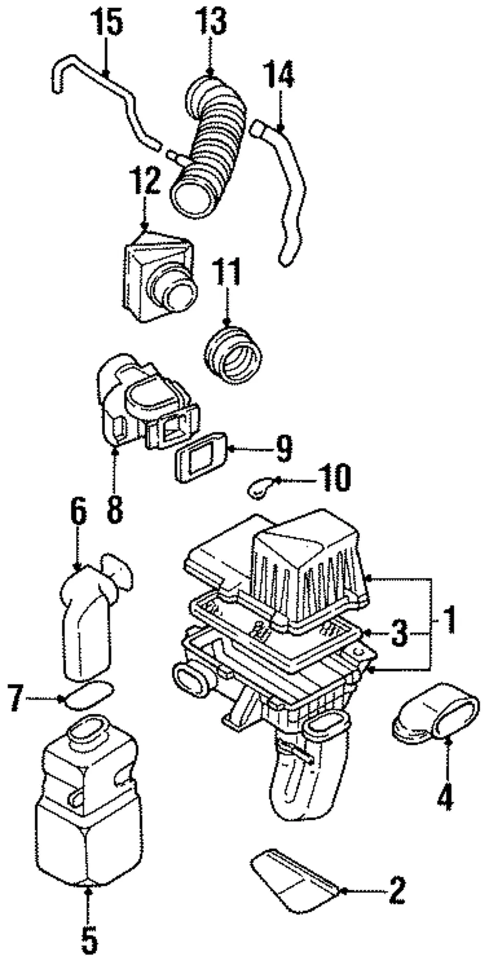 Air Mass Sensor Gasket - Kia (KB6S7-13211)