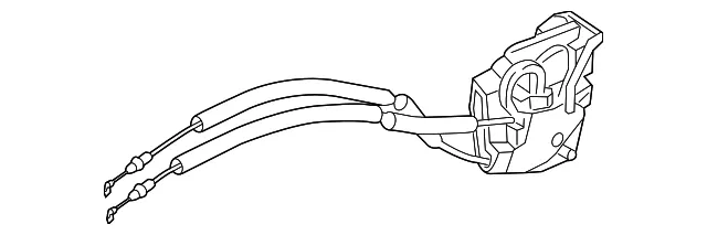 Lock Actuator - Driver's Side (LH) - Mazda (KB7W-59-310)