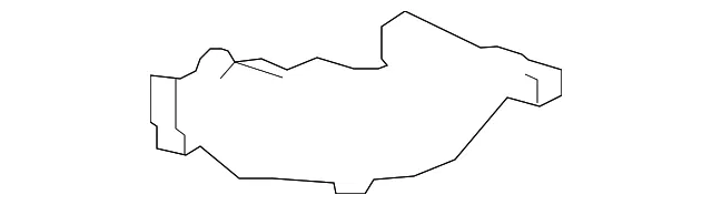 Reflector Panel - Mazda (KB8A-51-5M0C) - view 2