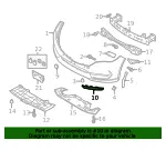 Fog Light Trim - Mazda (KB8B-50-C21C) - view 6