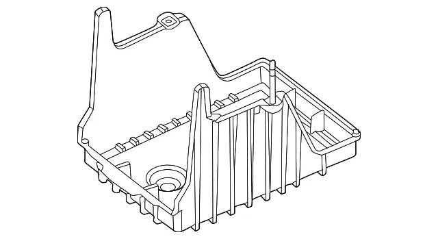 Battery Tray - Mazda (KBB3-56-040B)
