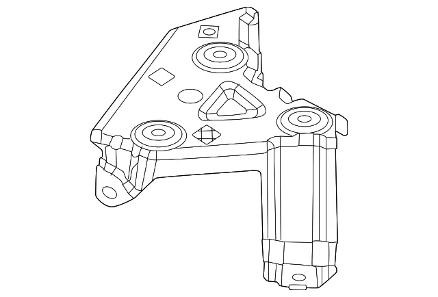 Battery Tray Bracket - Mazda (KBB3-56-04X)