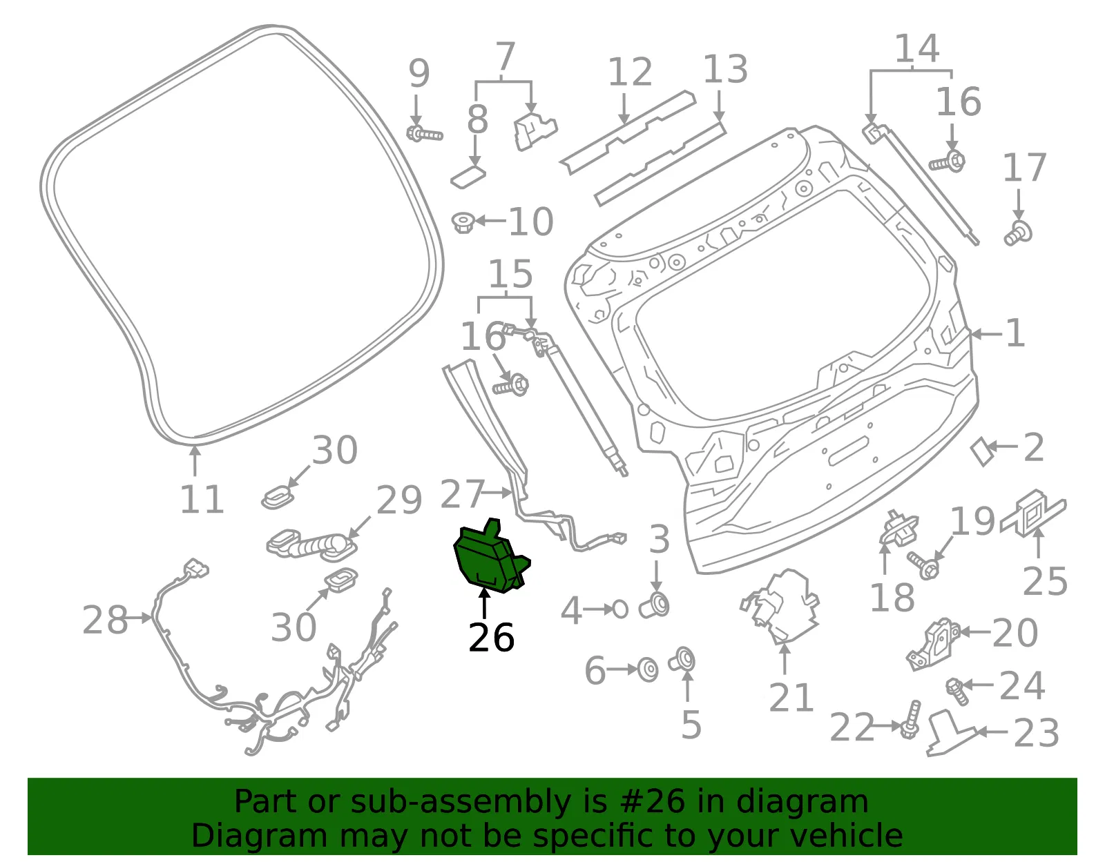 Control Module - Mazda (KBG6-62-6H0E) - view 3