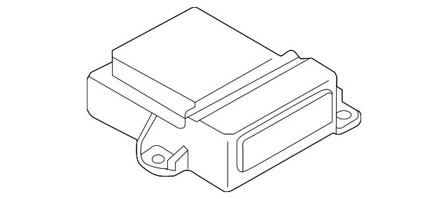Air Bag Control Module - Mazda (KD35-57-K30D) - view 2