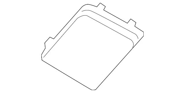 Map Light Lens - Mazda (KD45-69-973) - view 2