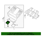 Map Light Lens - Mazda (KD47-69-973) - view 6
