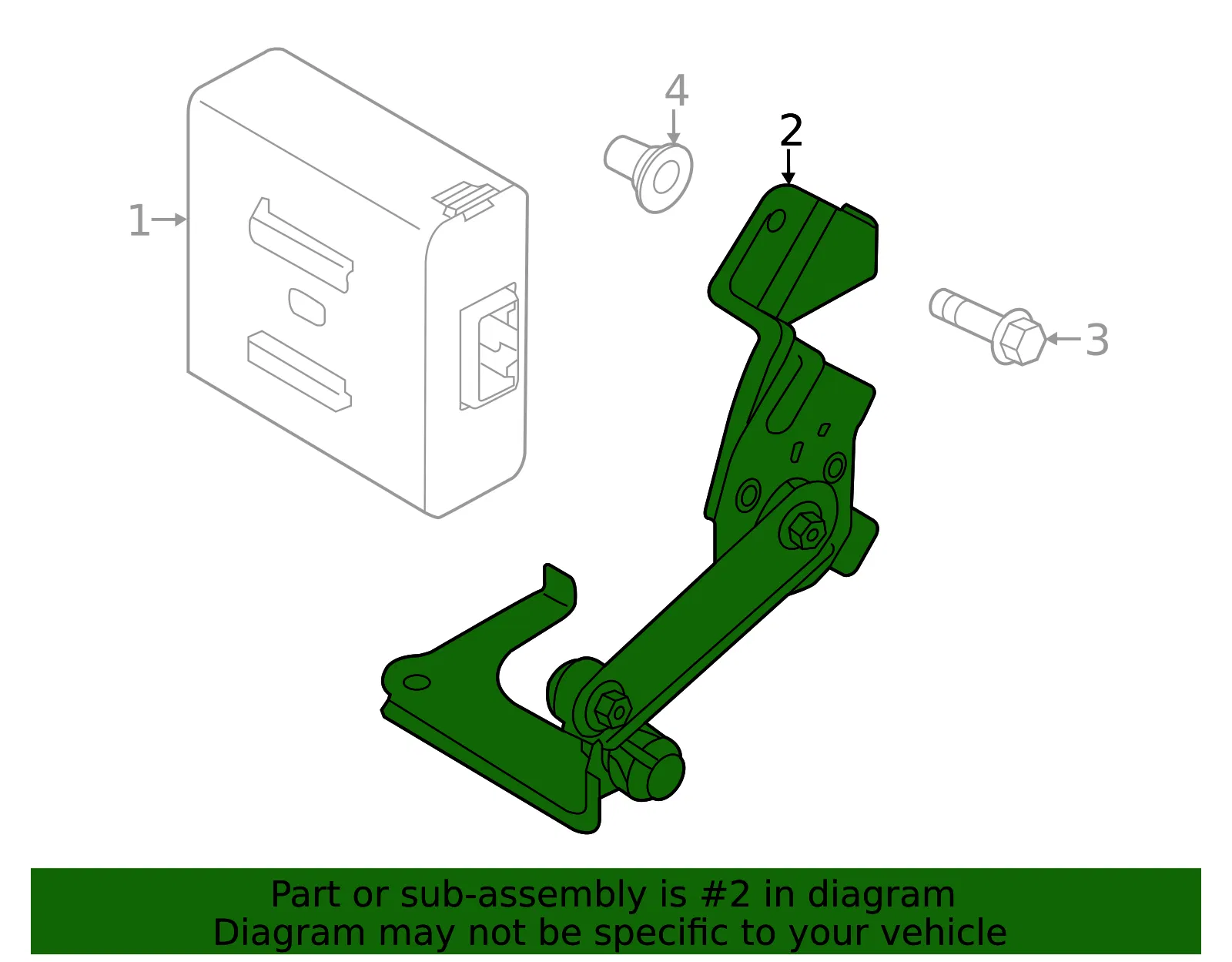 Sensor - Mazda (KD54-51-22Y) - view 3