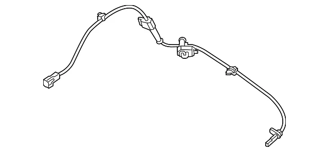 ABS Wheel Speed Sensor - Mazda (KEME-43-70XB)