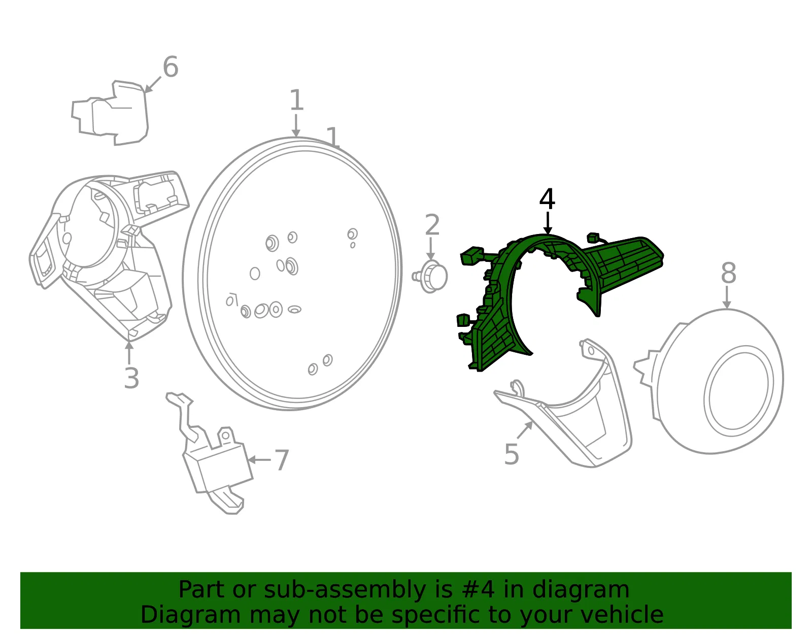 Switch Assembly - Mazda (KEMF-66-4M0) - view 2