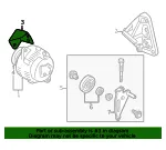 Strap Alternator - MAZDA (KL4718361) - view 4