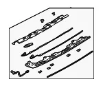 Motion Sensor - Mazda (KMV6-50-2K0A) - view 3