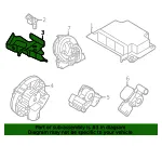 Ft Impact Sensor Mount Bracket - Mazda (KMV6-57-KX0) - view 4