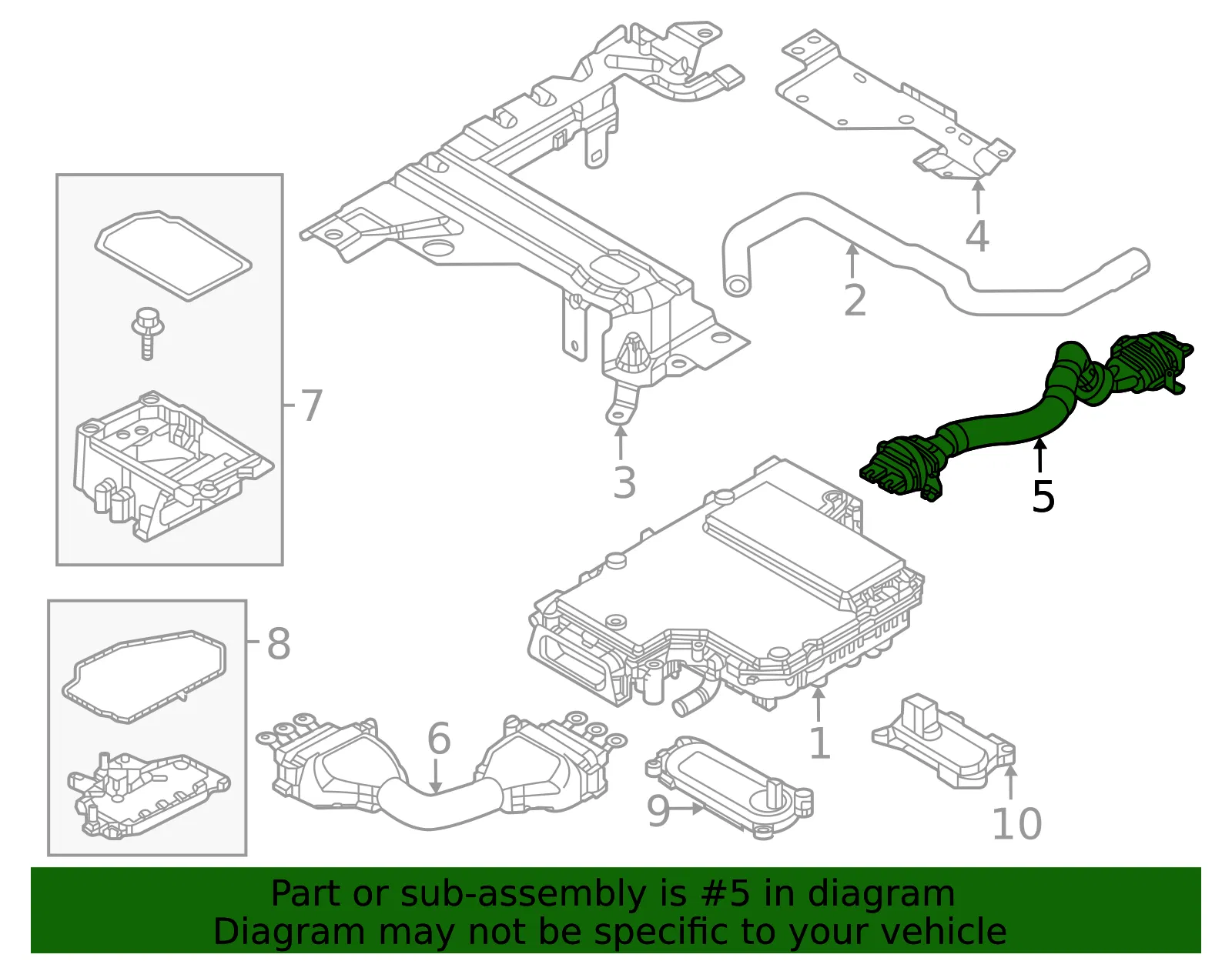 Battery Cable - Mazda (KMV6-67-V70) - view 2