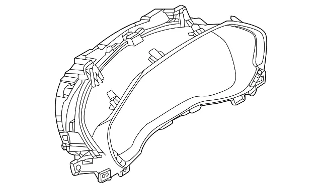 Instrument Cluster - Mazda (KMW7-55-430)