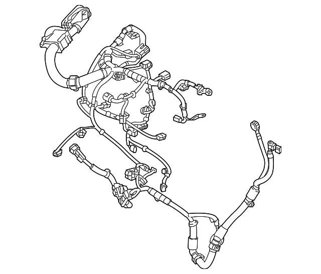 Engine Wiring Harness - Mazda (KR9P-67-020A)