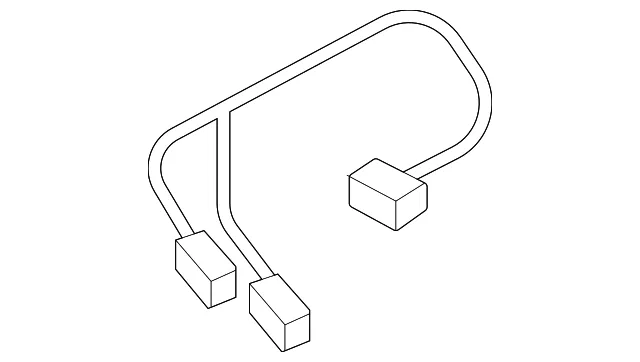 Power Seat Control Module Connector - Mazda (KR9P-88-129)