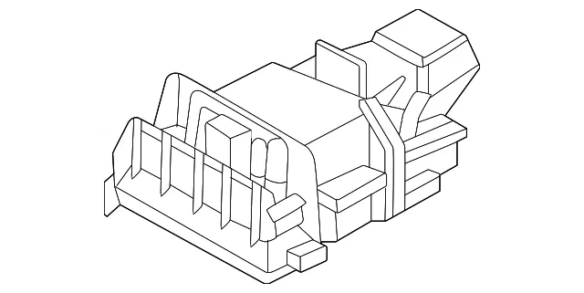 Fuse And Relay Center Cover - Mazda (KR9R-66-761)