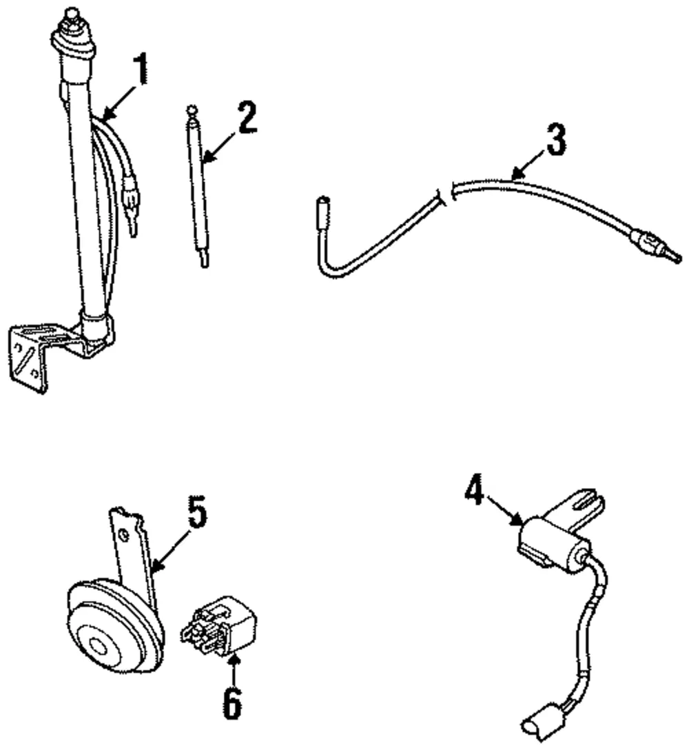 Horn - Kia (KSUH2-66790B)