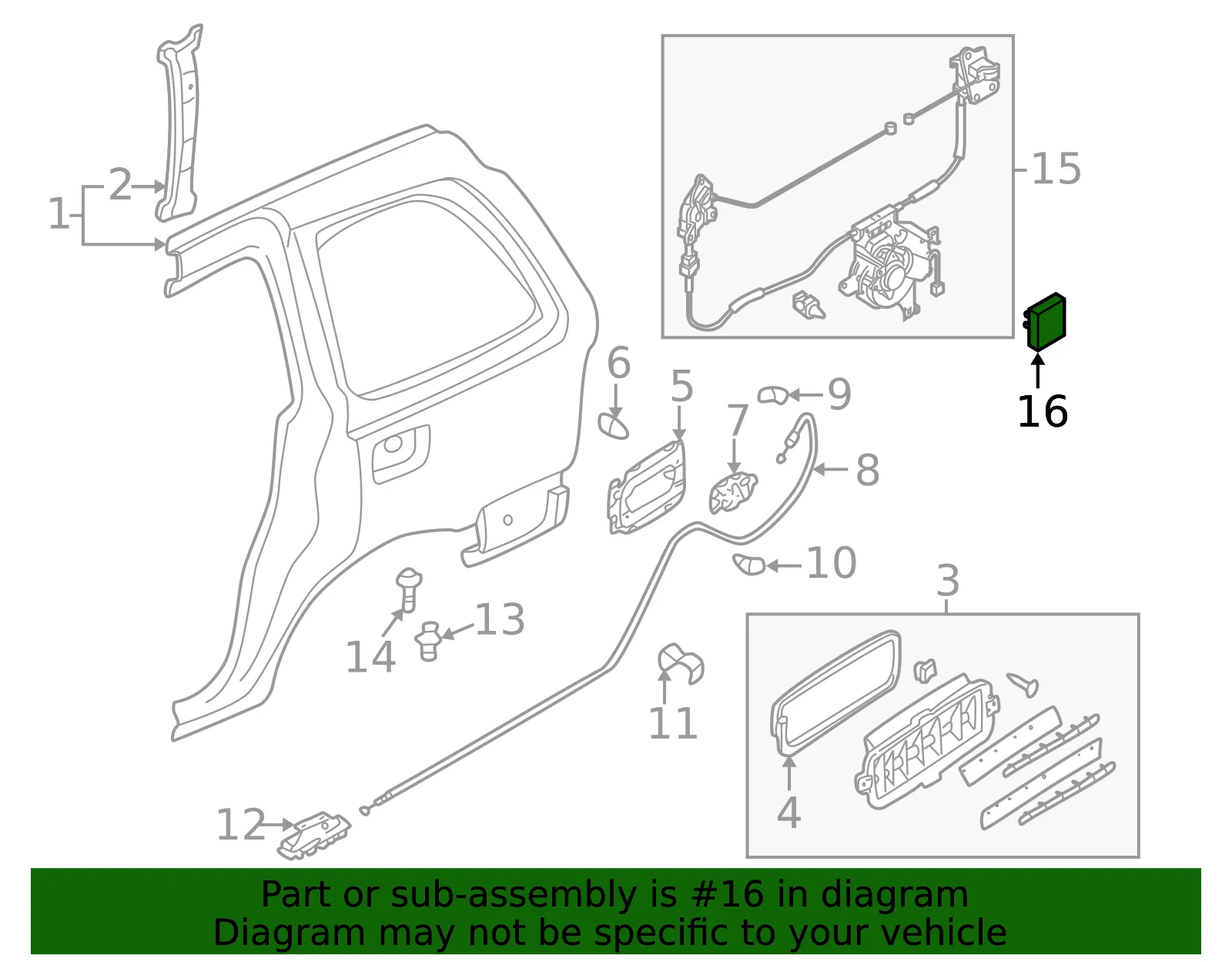 Control Module - Driver's Side (LH) - Mazda (L173-73-3LYC) - view 2