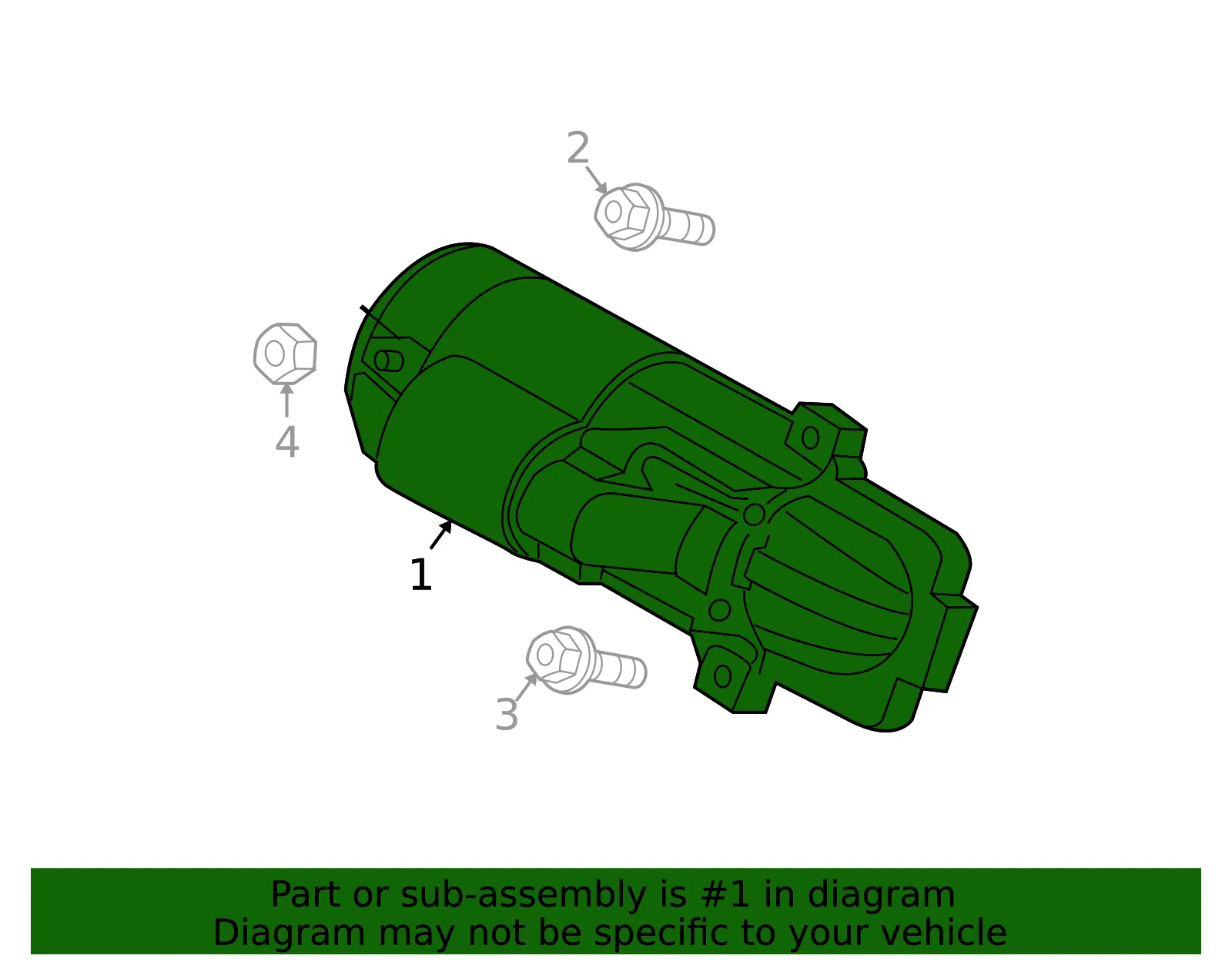 Starter - Mazda (L321-18-400) - view 3