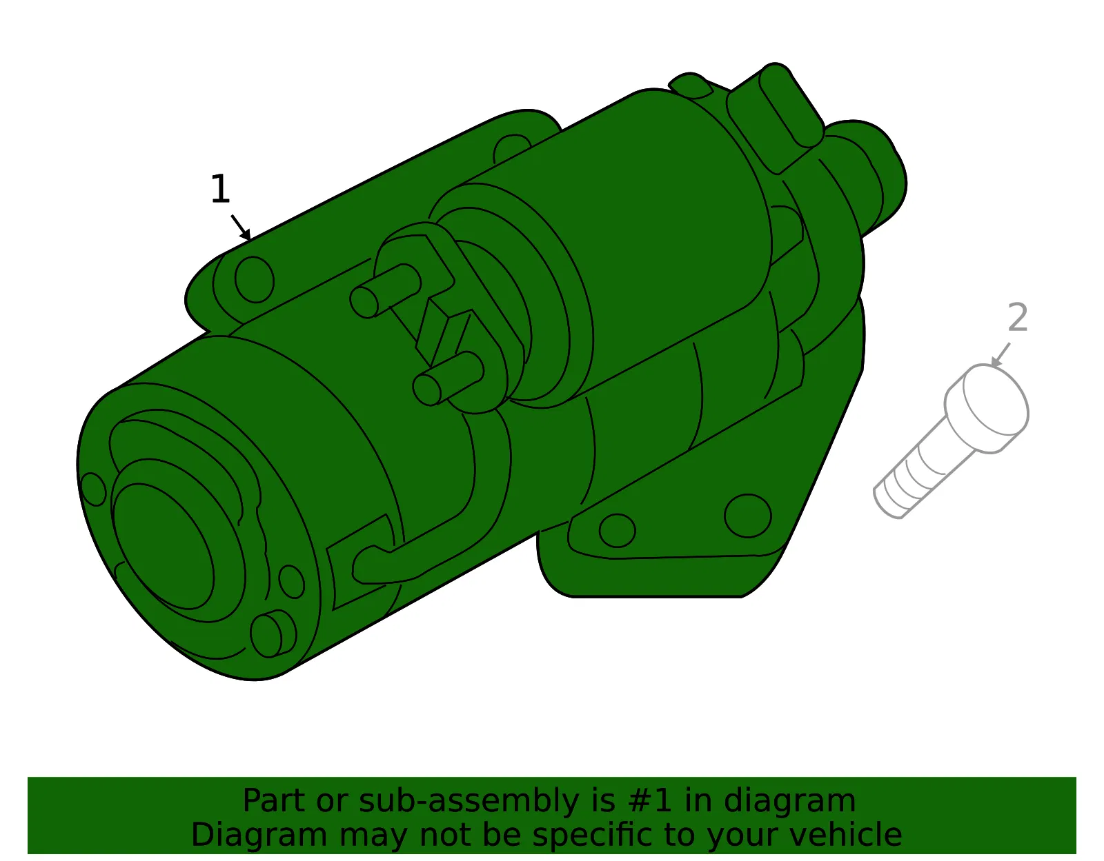 Starter - Mazda (L327-18-400) - view 2