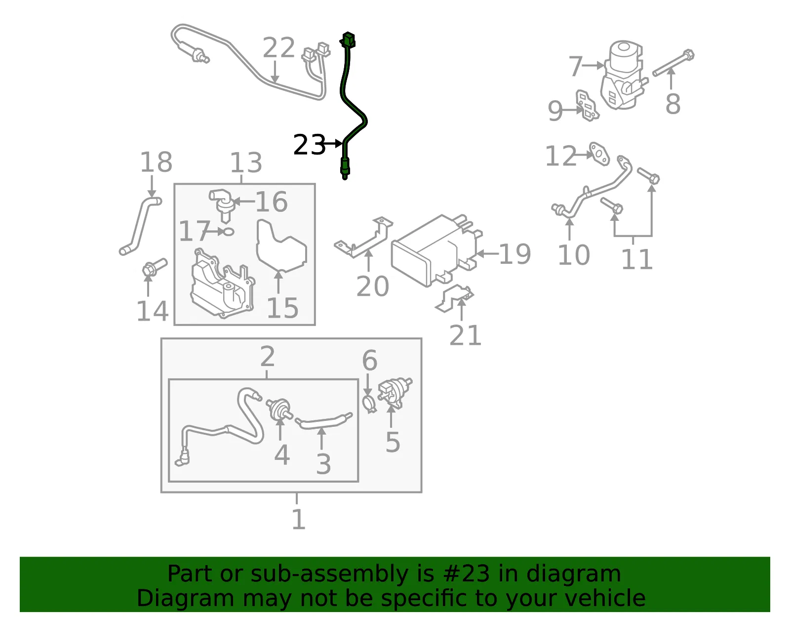 Oxygen Sensor - Mazda (L33M-18-861E-9U) - view 3