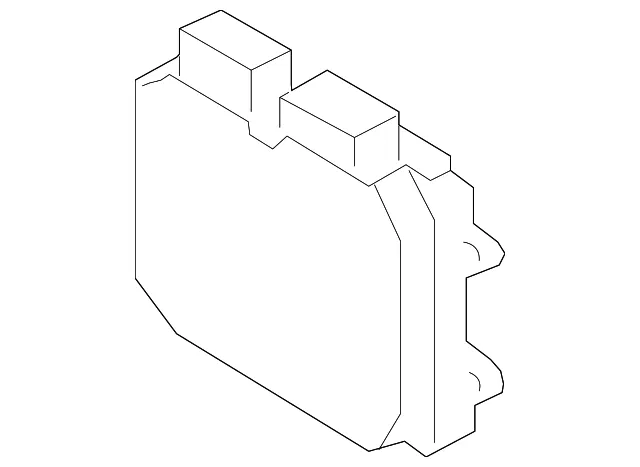 Engine Control Module (ECM) - Mazda (L3BM-18-881K) - view 2