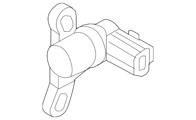 Engine Crankshaft Position Sensor - Mazda (L3G2-18-221) - view 2