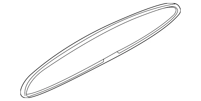 Gasket Stop Lamp Hi - MAZDA (LC6251592B)