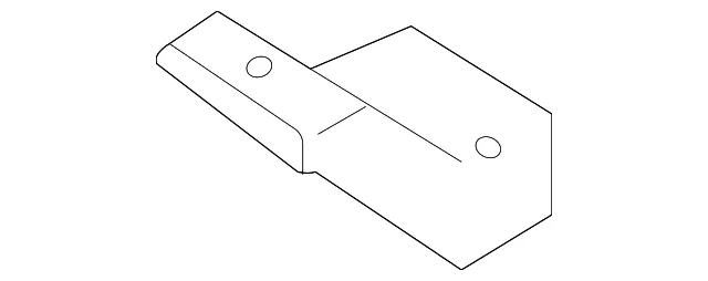 Headlamp Assembly Bracket - Driver's Side (LH) - Mazda (LE43-50-160A)
