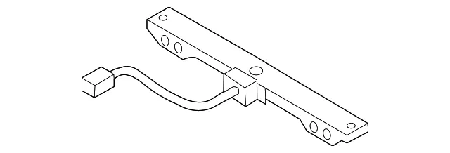 Occupant Sensor - Driver's Side (LH) - Mazda (LE43-67-WL0)