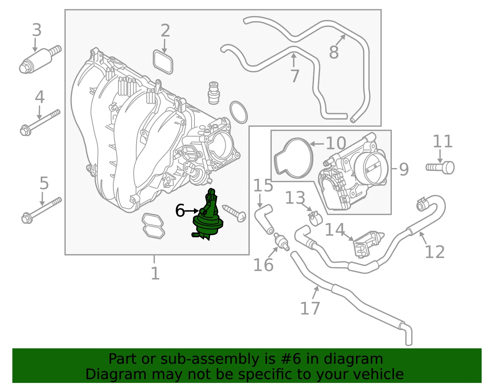 Actuator - Mazda (LF01-20-170) - view 3