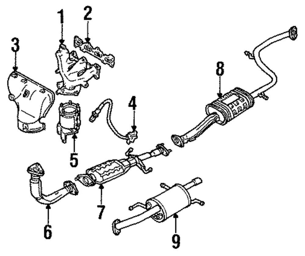 Oxygen Sensor - Kia (MB6DC-18861A)