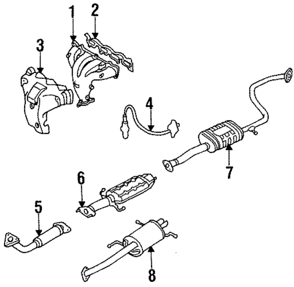 Oxygen Sensor - Kia (MBP03-18861B)