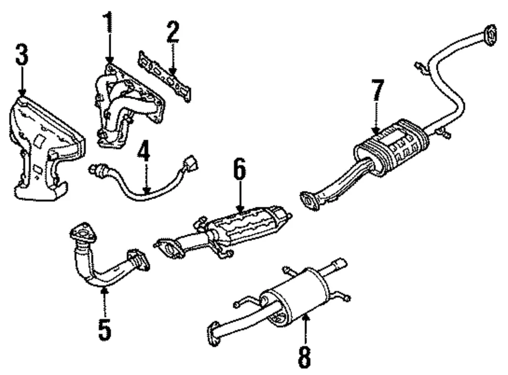 Oxygen Sensor - Kia (MBP3C-18861)
