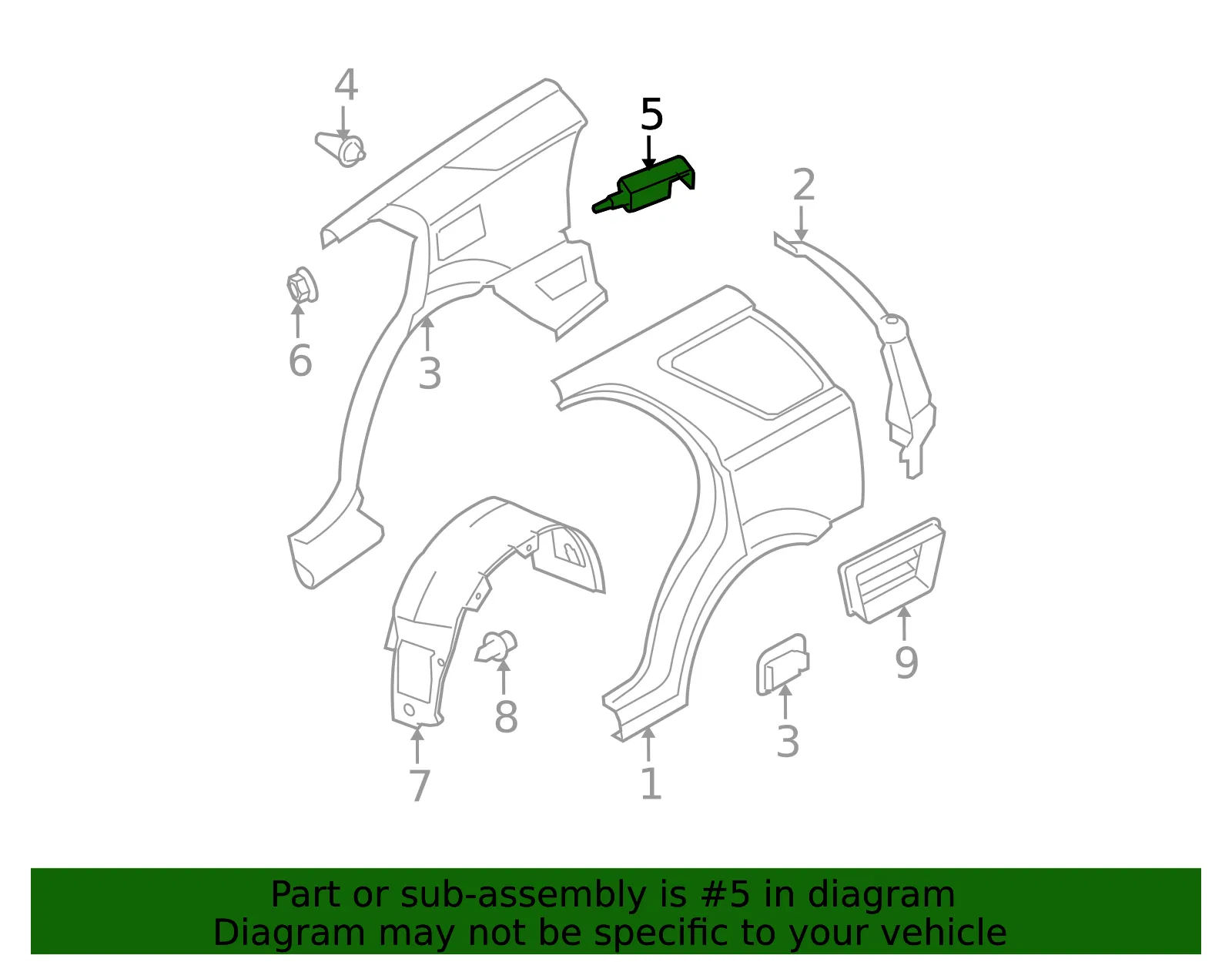 Opener Assembly - Kia (MDX50-56890A) - view 2