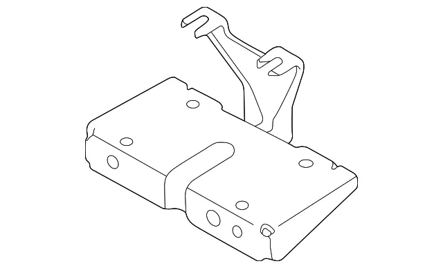Bracket Airbag Module - MAZDA (N03457KX0A)