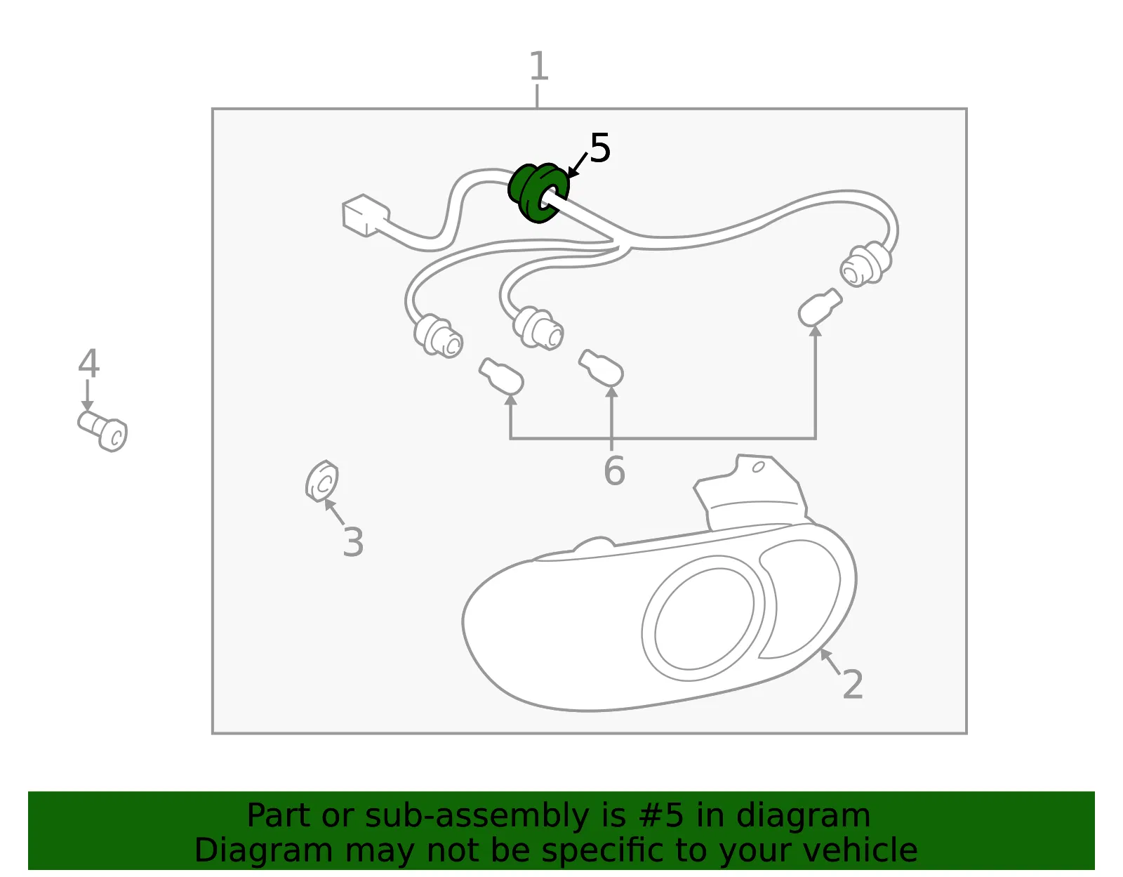 Socket & Wire - Mazda (N066-51-155) - view 3