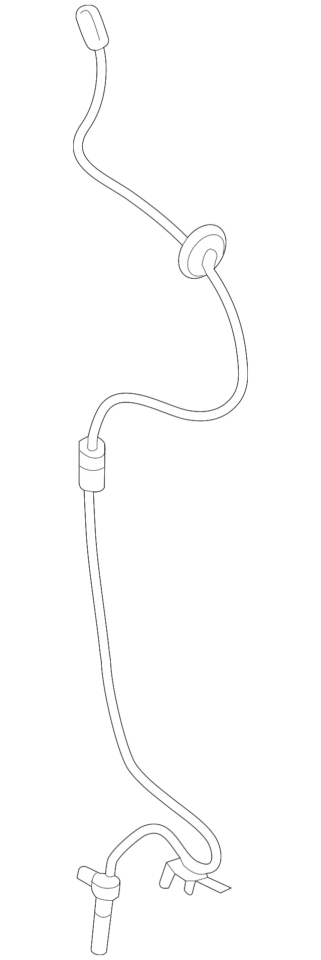 Rear Speed Sensor - Passenger Side (RH) - Mazda (N243-43-71YB)