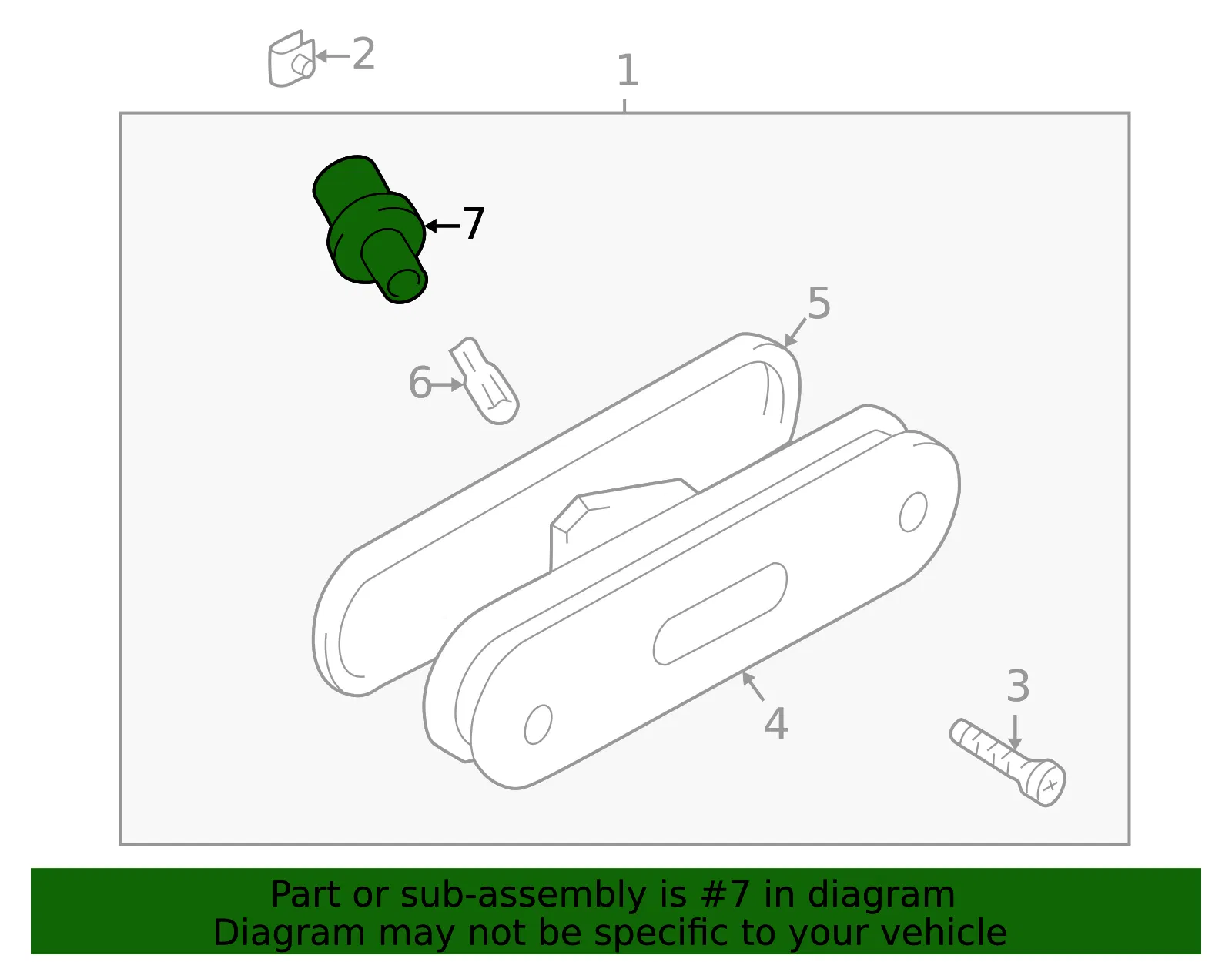 Side Marker Light Socket - Mazda (NA01-51-5E2) - view 3