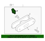 Side Marker Light Socket - Mazda (NA01-51-5E2) - view 6