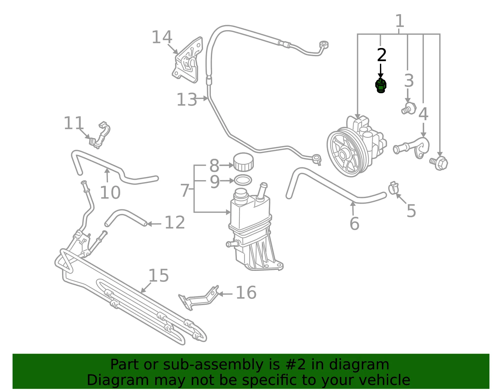 Pressure Sensor - Mazda (NE51-32-230B) - view 3