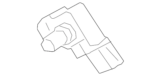 Manifold Absolute Pressure Sensor - Mazda (PE02-18-211) - view 2