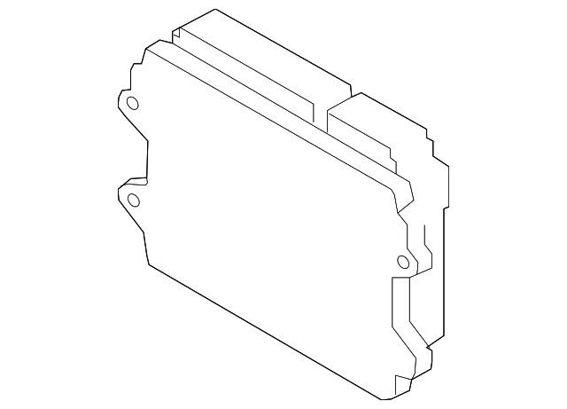 Engine Control Module (ECM) - Mazda (PX43-18-881) - view 3