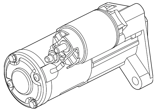 Starter - Mazda (PXFV-18-400)