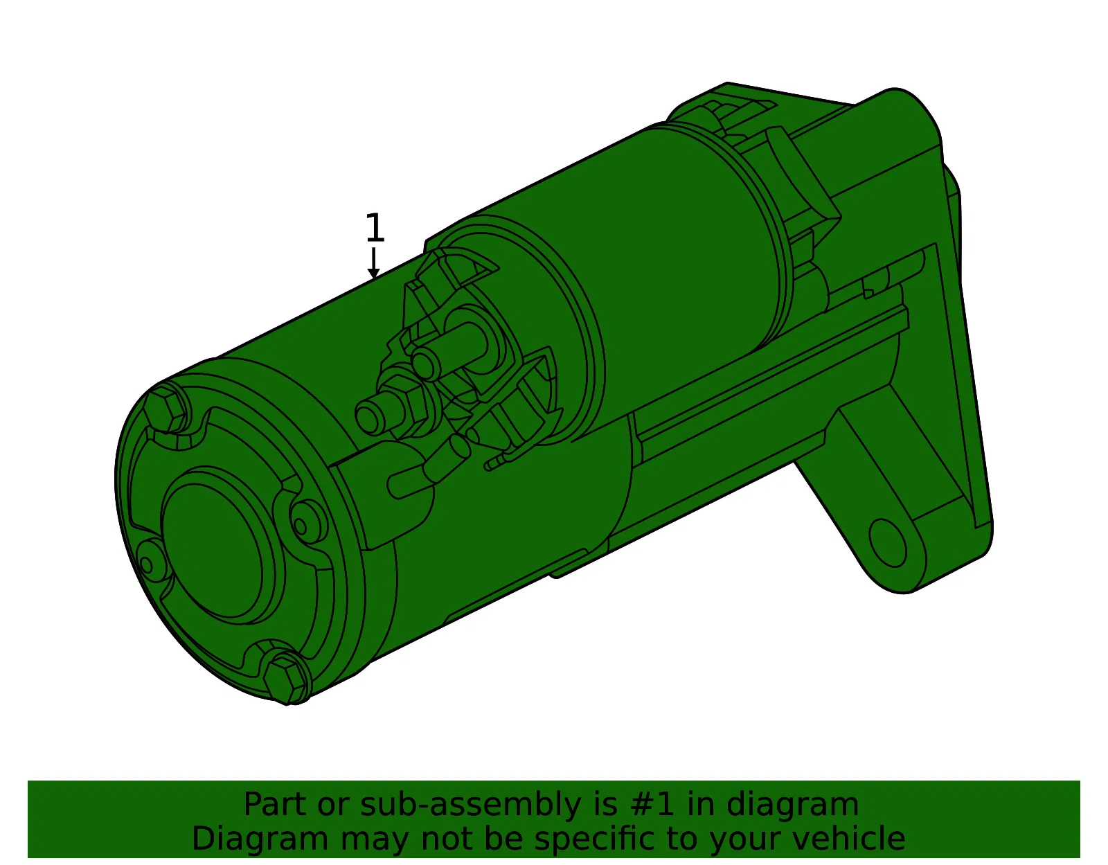 Starter - Mazda (PXFV-18-400) - view 2