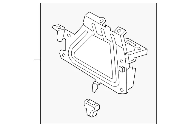 Engine Control Module (ECM) Bracket - Mazda (PXPV-18-885)